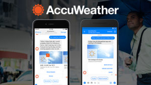 AccuWeather introduces plain language AI weather bot for Facebook Messenger