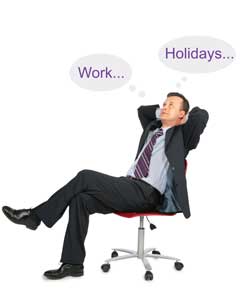 How productive is work during the festive season?